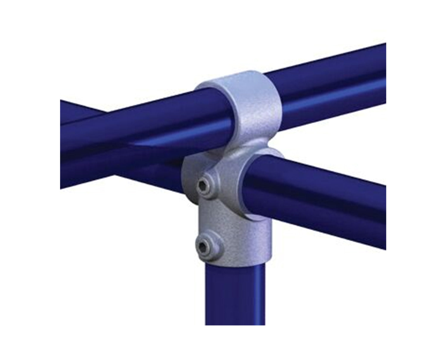 DOUT16500 - Doughty T16500 Pipeclamp 48mm Tube Combination T Socket 3 Tubes Image 1