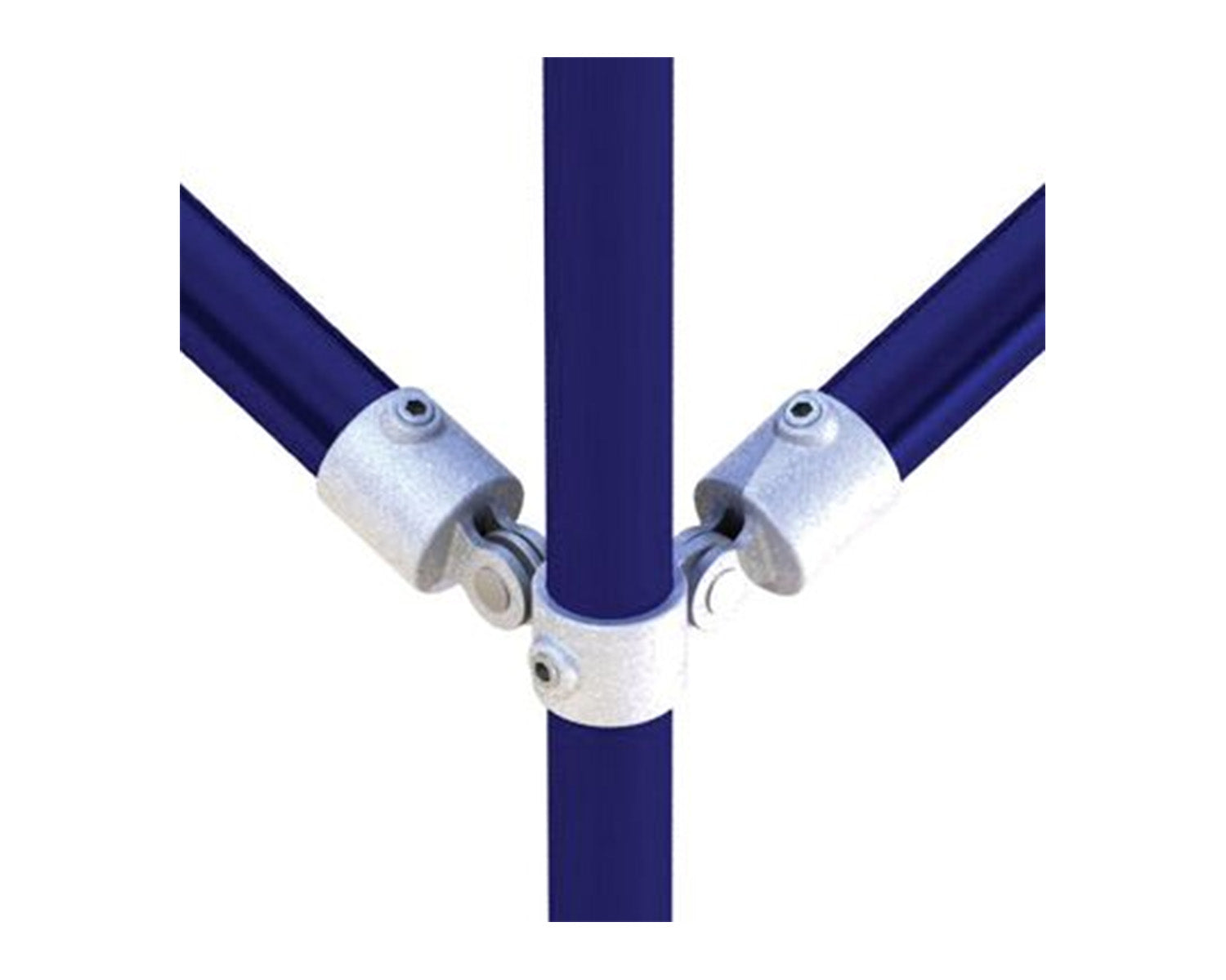 DOUT16800 - Doughty T16800 Pipeclamp 48mm Tube 90degree Double Swivel Combo Image 1