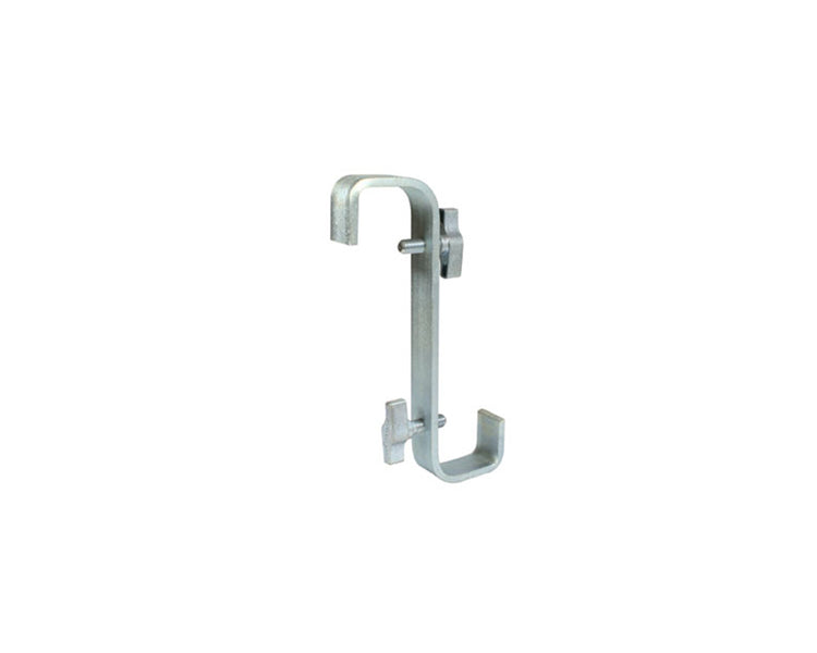 DOUT19905 - Doughty T19905 Double End 180degree Hook Clamp 48mm Tube SWL 40kg 450mm Image 2