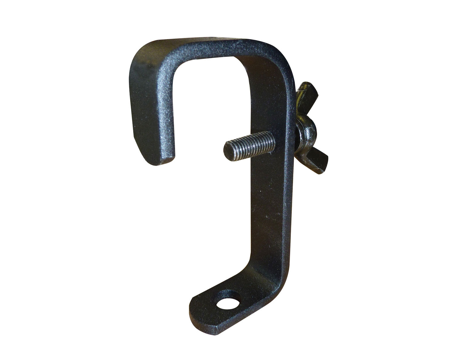 DOUT20101 - Doughty T20101 Standard BLACK Steel Hook Clamp 48mm Tube SWL 40kg 95mm Image 1