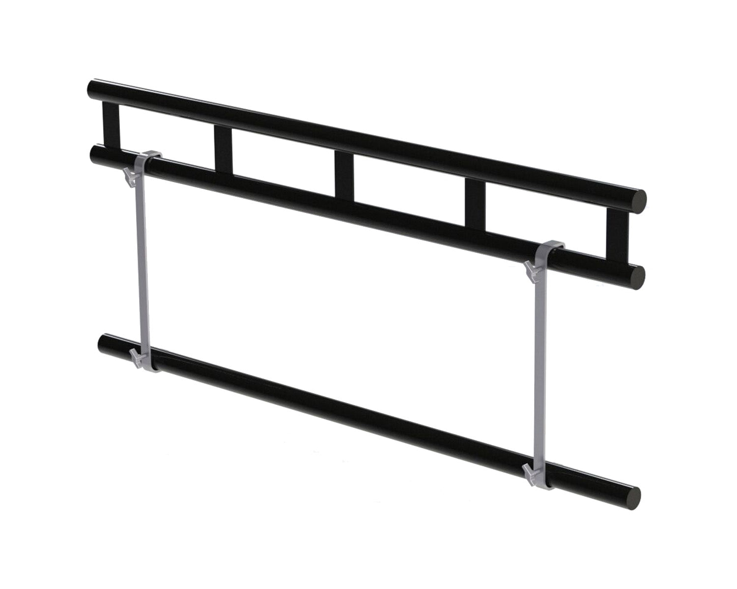 DOUT20710 - Doughty T20710 Double End Parallel Hook Clamp 48mm Tube 600mm Silver Image 2