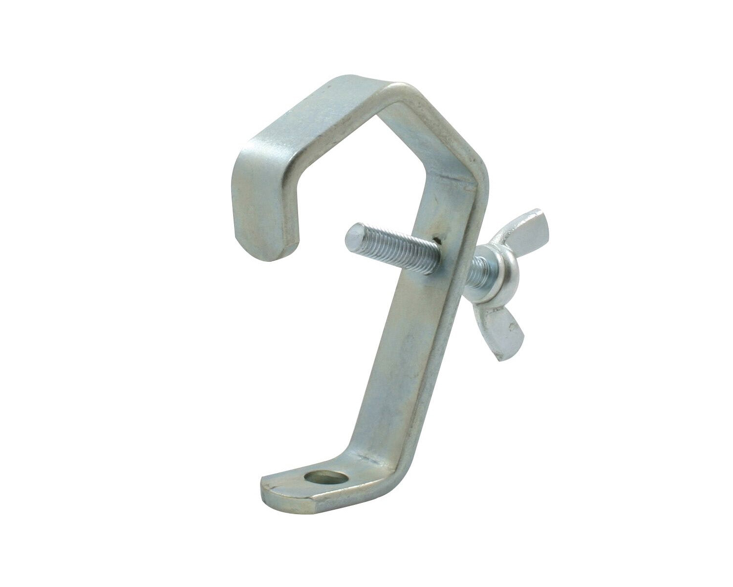 DOUT21100 - Doughty T21100 Universal Hook Clamp 25 51mm Tube SWL 40kg Silver Image 1