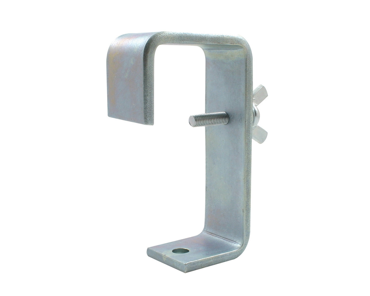 DOUT21810 - Doughty T21810 Heavy Duty Hook Clamp 75mm Tube SWL 150kg 120mm Silver Image 1