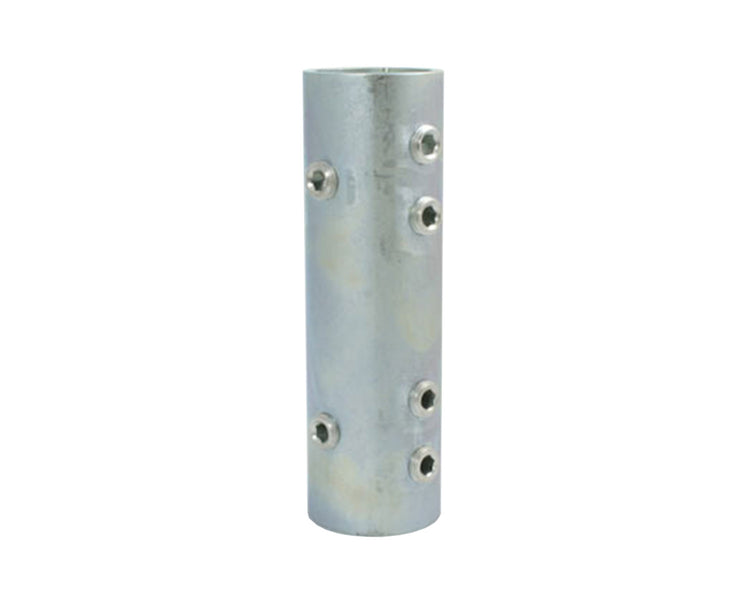 DOUT25108 - Doughty T25108 Scaffold Solid Tube Joiner for 48mm Tubes Bright Zinc Image 1