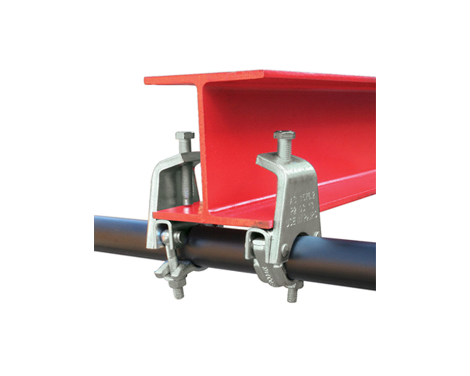 DOUT29497 - Doughty T29497 Gravlock Coupler Attach to RSJ bar (Pair) SWL 600kg Image 1