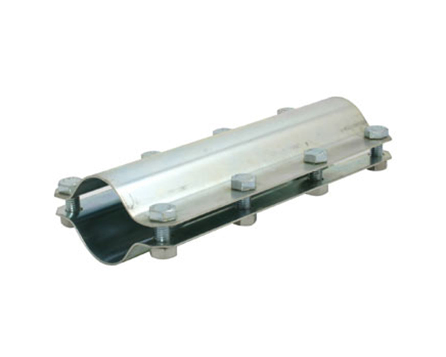 DOUT30100 - Doughty T30100 Pipe to Pipe Straight Coupler 48mm ZINC Image 1
