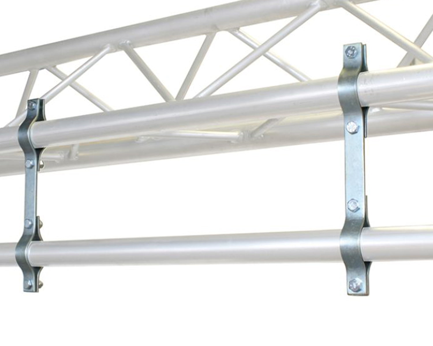 DOUT30700 - Doughty T30700 Pipe to Pipe Clamp (150mm Centres) for 48mm Barrels Image 1