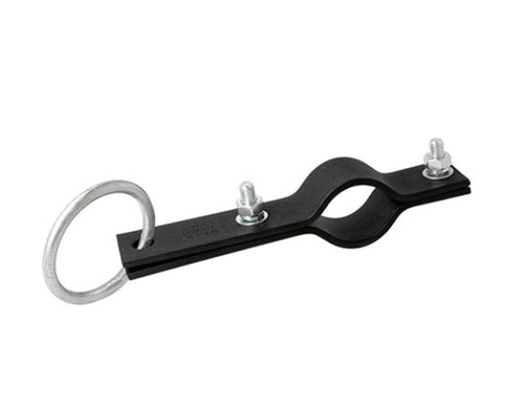 DOUT32001 - Doughty T32001 Hanging Clamps 48mm with Hanging Ring BLACK Image 1