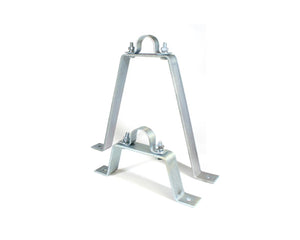 DOUT33300 - Doughty T33300 Pipe to Wall Bracket 300mm Stand Off from Wall Image 1