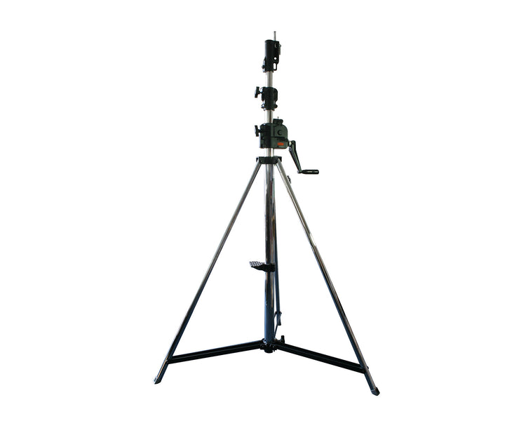 DOUT55510 - Doughty T55510 Silver Easy Lift Wind Up Stand SWL30kg CHROME Image 1
