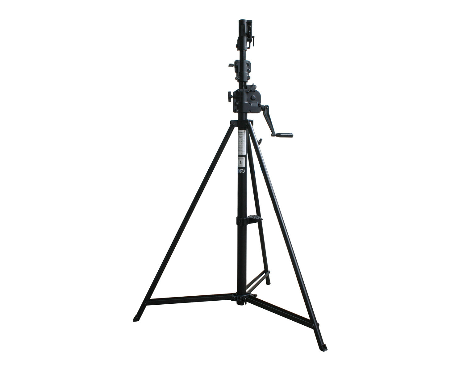 DOUT55511 - Doughty T55511 Shadow Easy lift Wind Up Stand SWL30kg BLACK Image 1