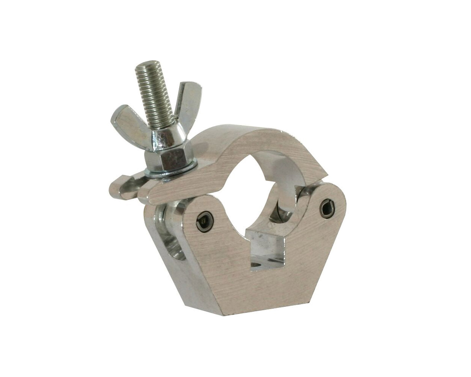 DOUT57001 - Doughty T57001 Clamp 50mm Slimline Half Coupler Exc WN and Bolt SILVER Image 1