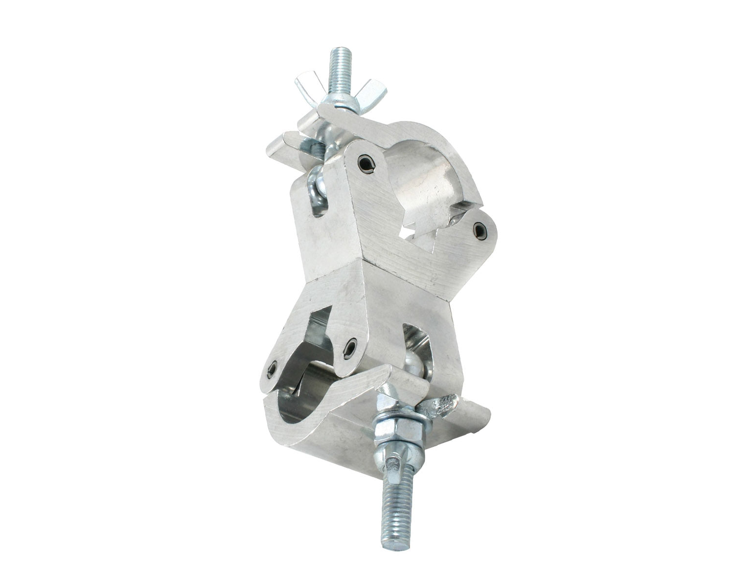 DOUT57100 - Doughty T57100 Clamp 50mm 750KG 360degree Swivel Coupler SILVER Image 1