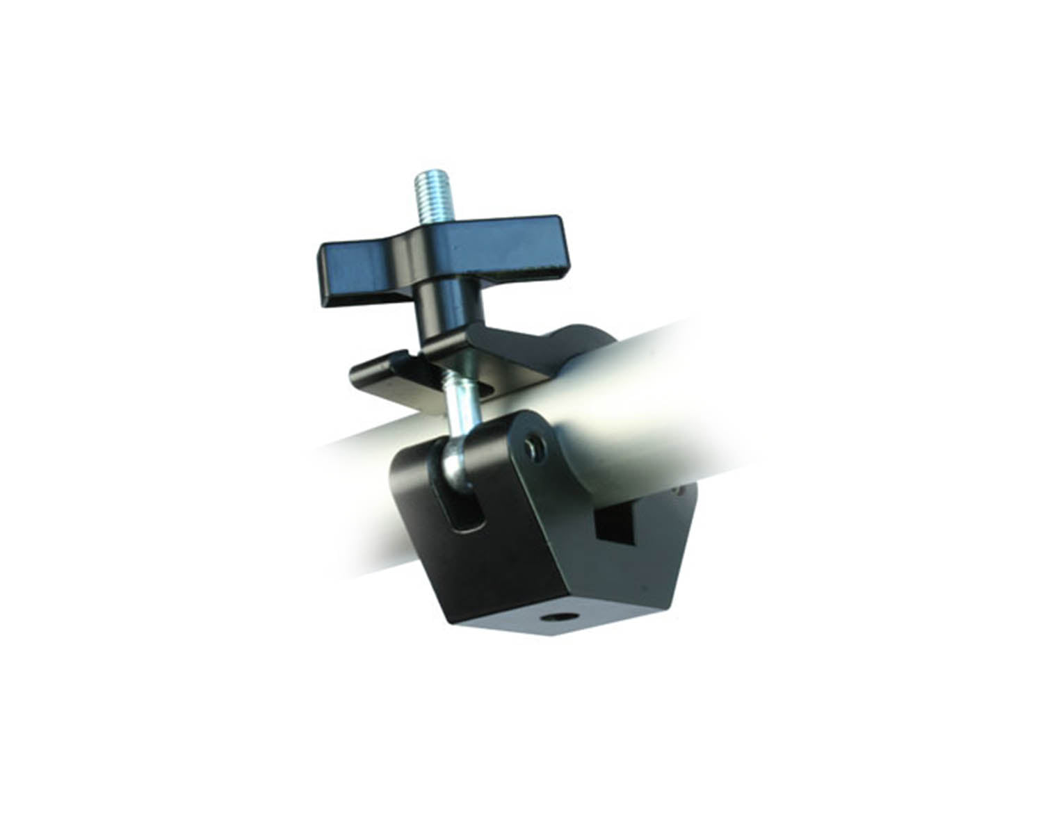 DOUT57121 - Doughty T57121 Clamp 50mm Half Coupler with Easy Grip Nut BLACK Image 1