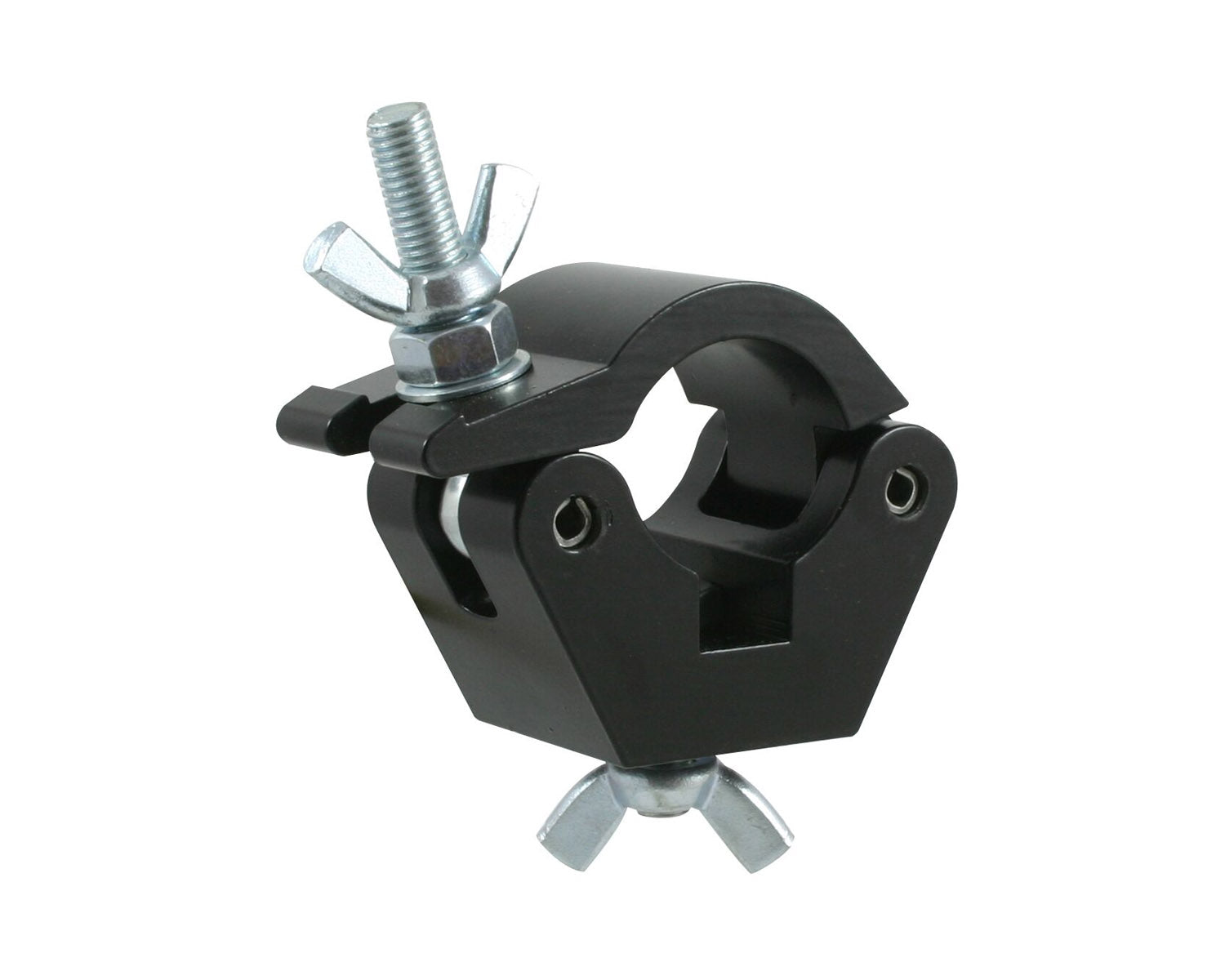 DOUT57201 - Doughty T57201 Clamp 50mm Half Coupler with Wing Nut and Bolt BLACK Image 1