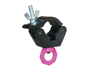 DOUT57204 - Doughty T57204 Hanging Clamp with Pink Eye Loads up to 750kg BLACK Image 1