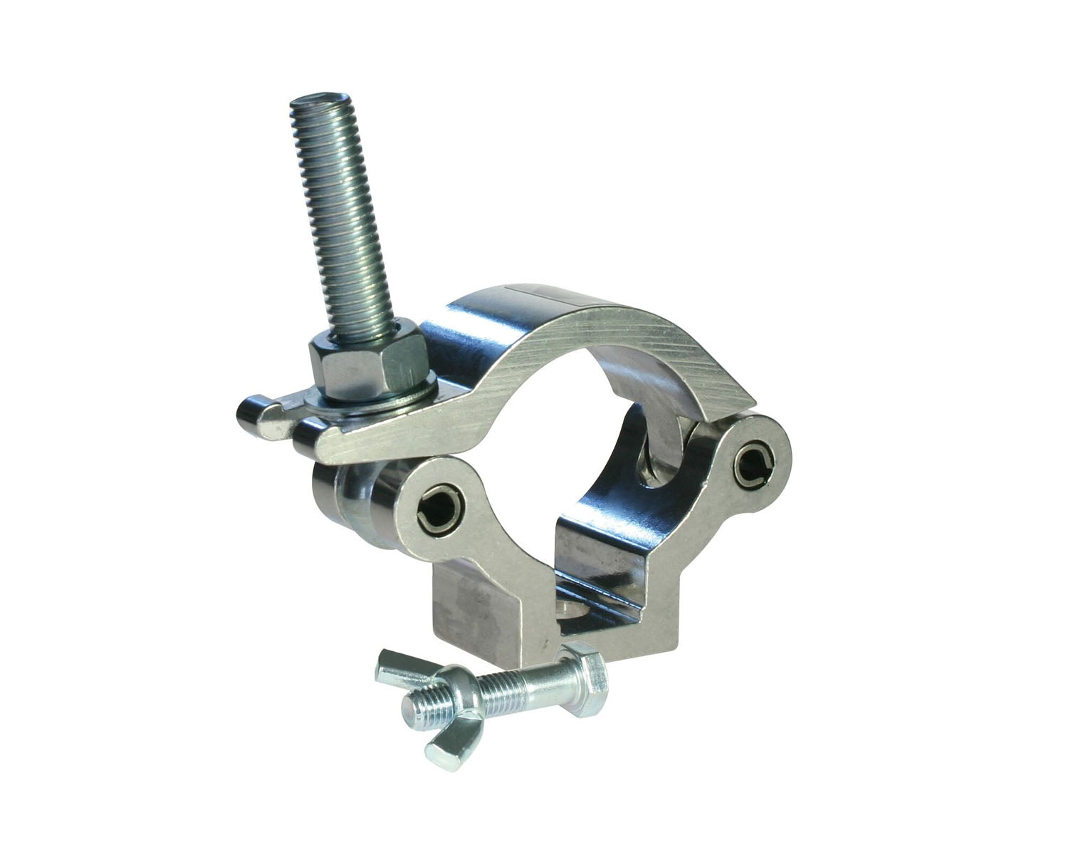 DOUT58085 - Doughty T58085 Slimline LW HOOK Clamp SWL 300kg SILVER Image 1