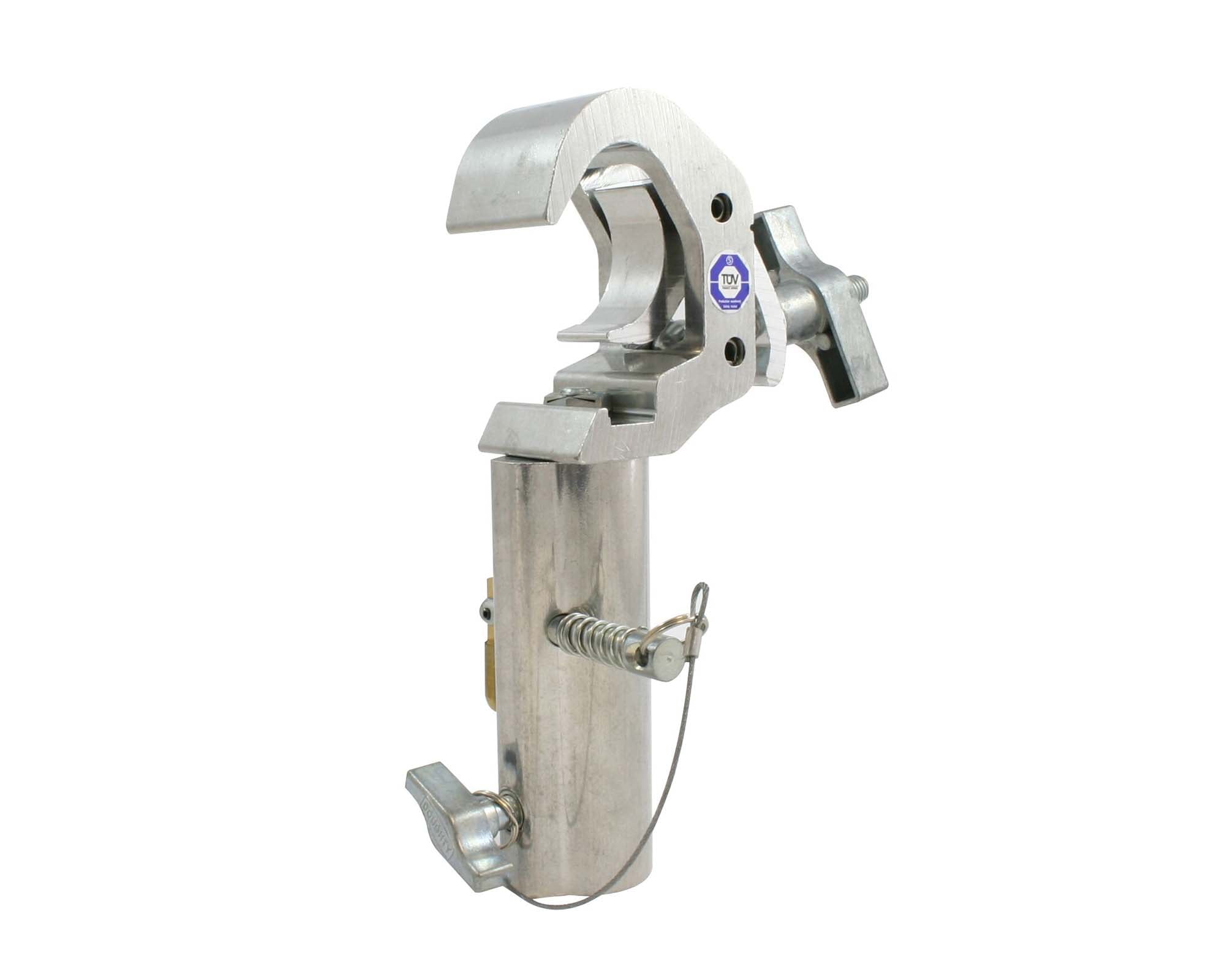 DOUT58240 - Doughty T58240 TV Quick Trigger Clamp with 29mm Ali Receiver SILVER Image 1