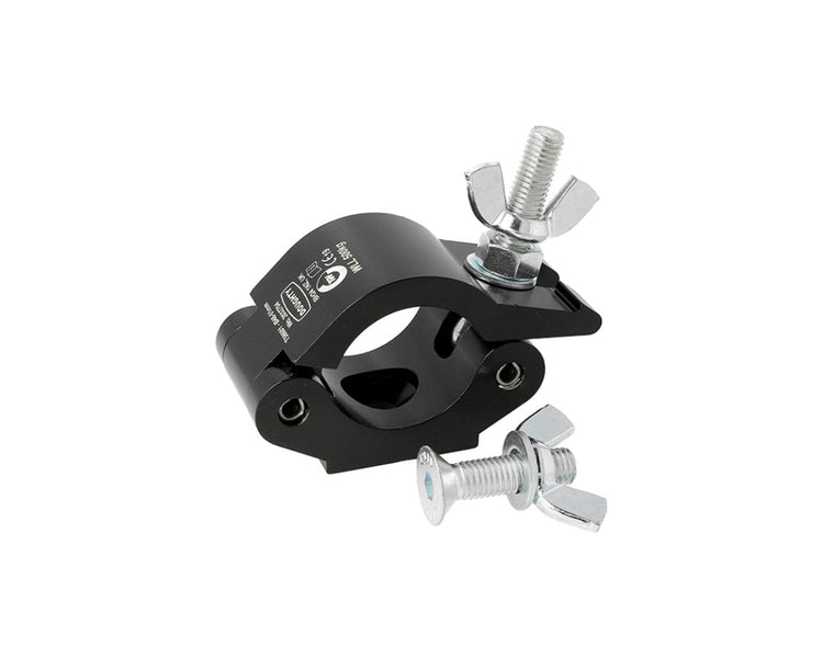 DOUT58601 - Doughty T58601 Low Profile Hook Clamp SWL 500kg BLACK Image 1