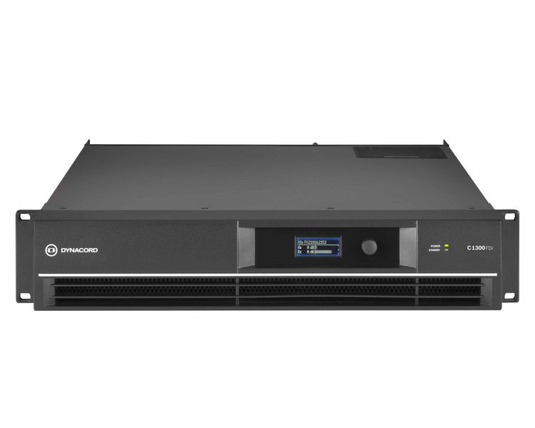 DYNC1300FDI - Dynacord C1300FDI Install Series DSP Power Amp 2x600W @ 4ohm 2U Image 1