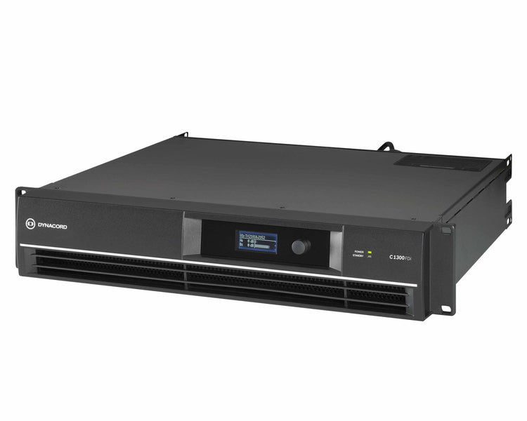 DYNC1300FDI - Dynacord C1300FDI Install Series DSP Power Amp 2x600W @ 4ohm 2U Image 2