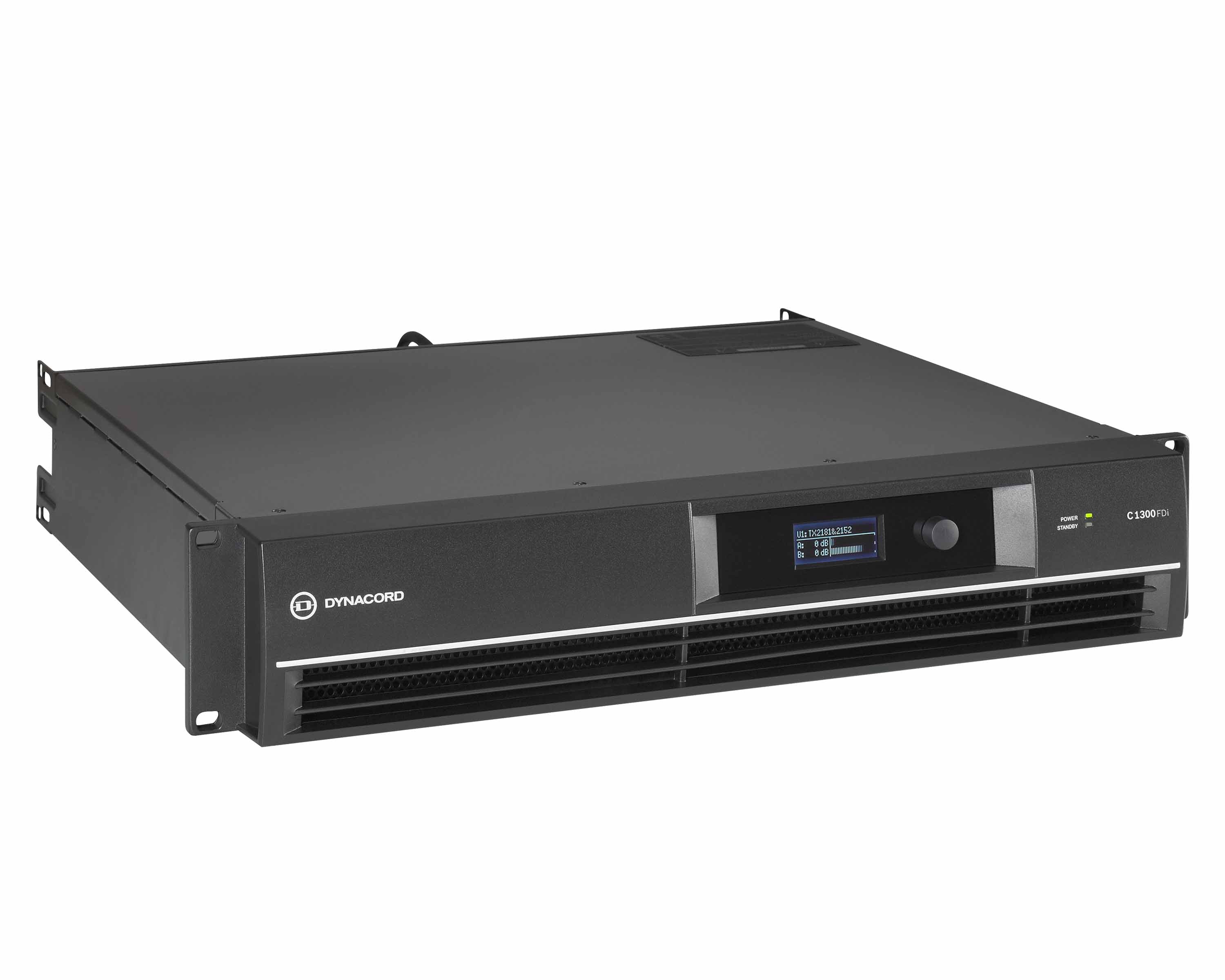 DYNC1300FDI - Dynacord C1300FDI Install Series DSP Power Amp 2x600W @ 4ohm 2U Image 3