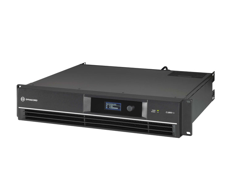 DYNC1800FDI - Dynacord C1800FDI Install Series DSP Power Amp 2x850W @ 4ohm 2U Image 2