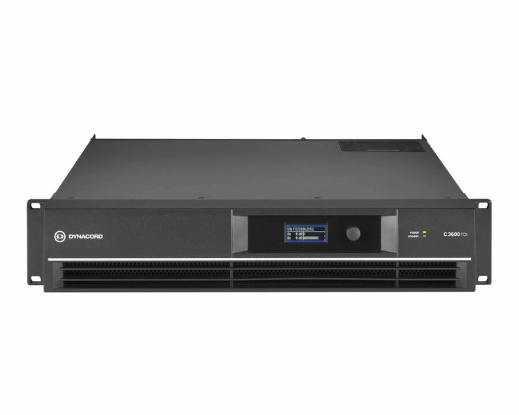 DYNC3600FDI - Dynacord C3600FDI Install Series DSP Power Amp 2x1700W @ 4ohm 2U Image 1