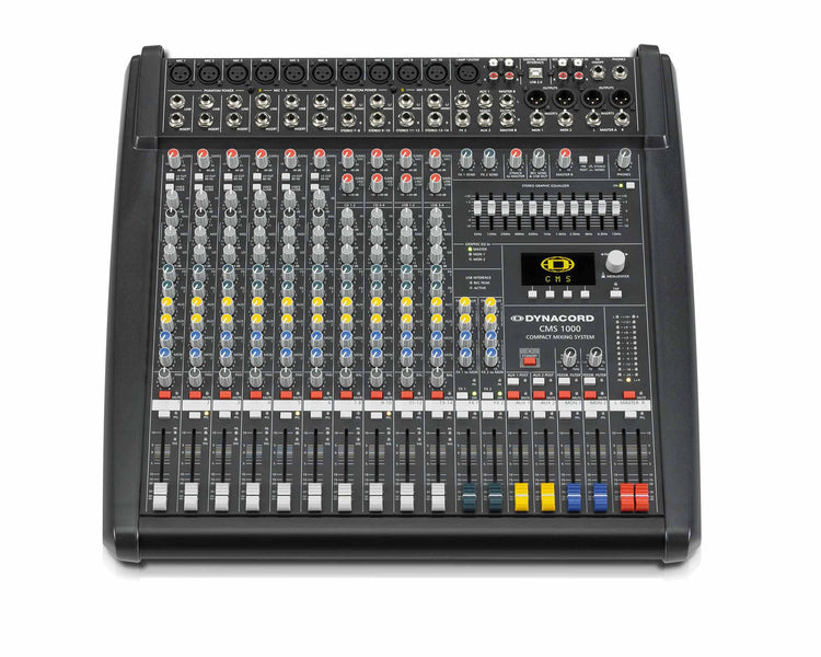 DYNCMS1000 - Dynacord CMS1000 3 10Ch Console with 4 Stereo i or p with Twin Digital FX Image 2