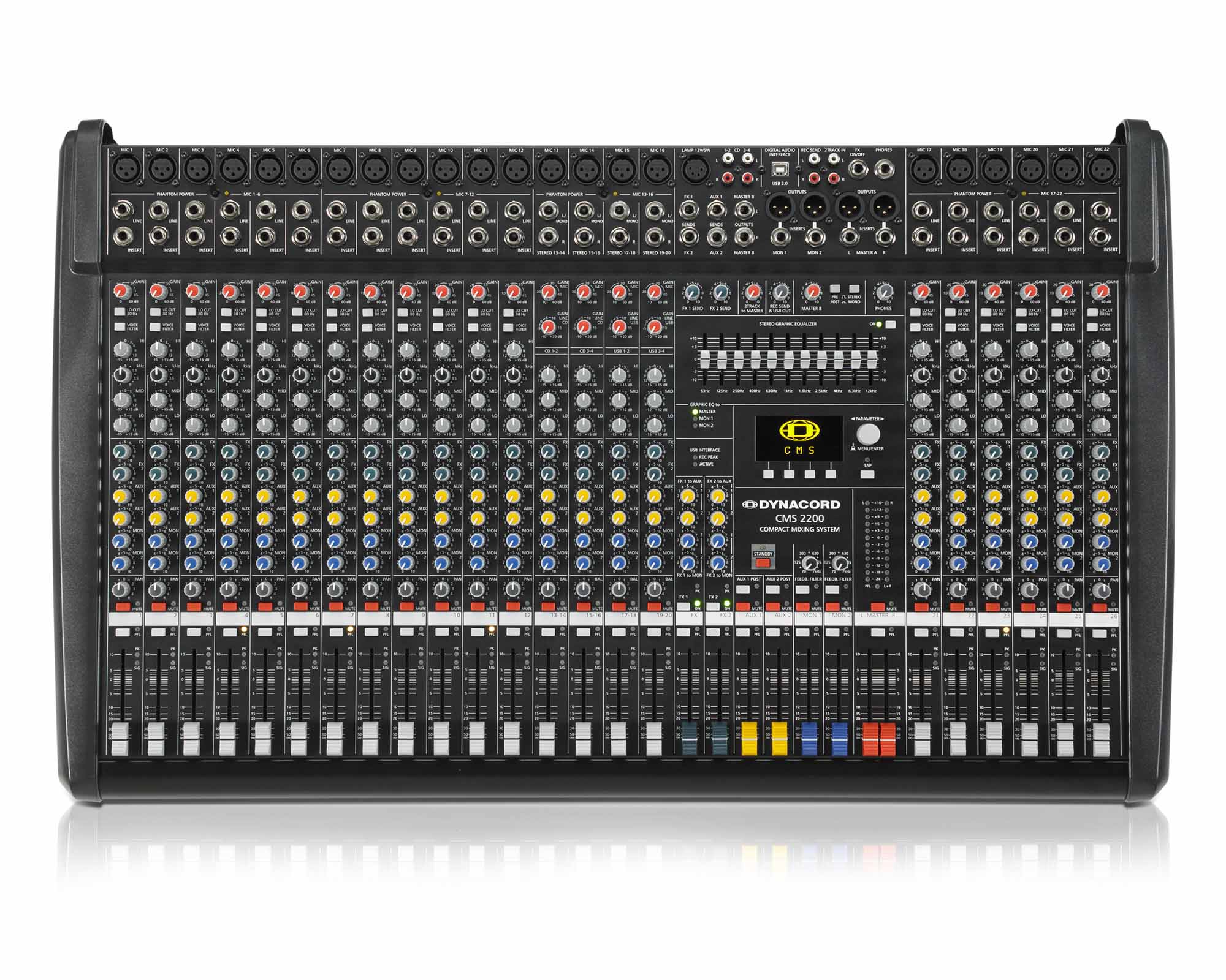 DYNCMS2200 - Dynacord CMS2200 3 22Ch Console with 4 Stereo i or p with Twin Digital FX Image 1