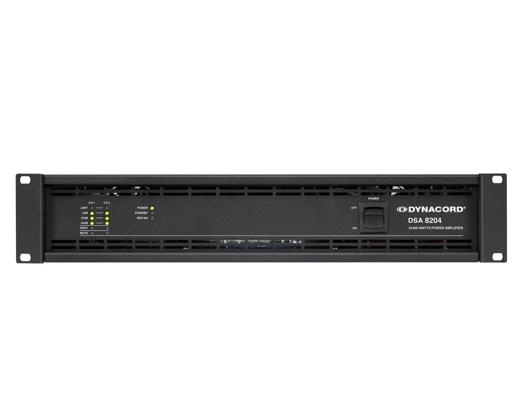 DYNDSA8204 - Dynacord DSA8204 Class AB Power Amp with Remote Option 2x450W Image 1