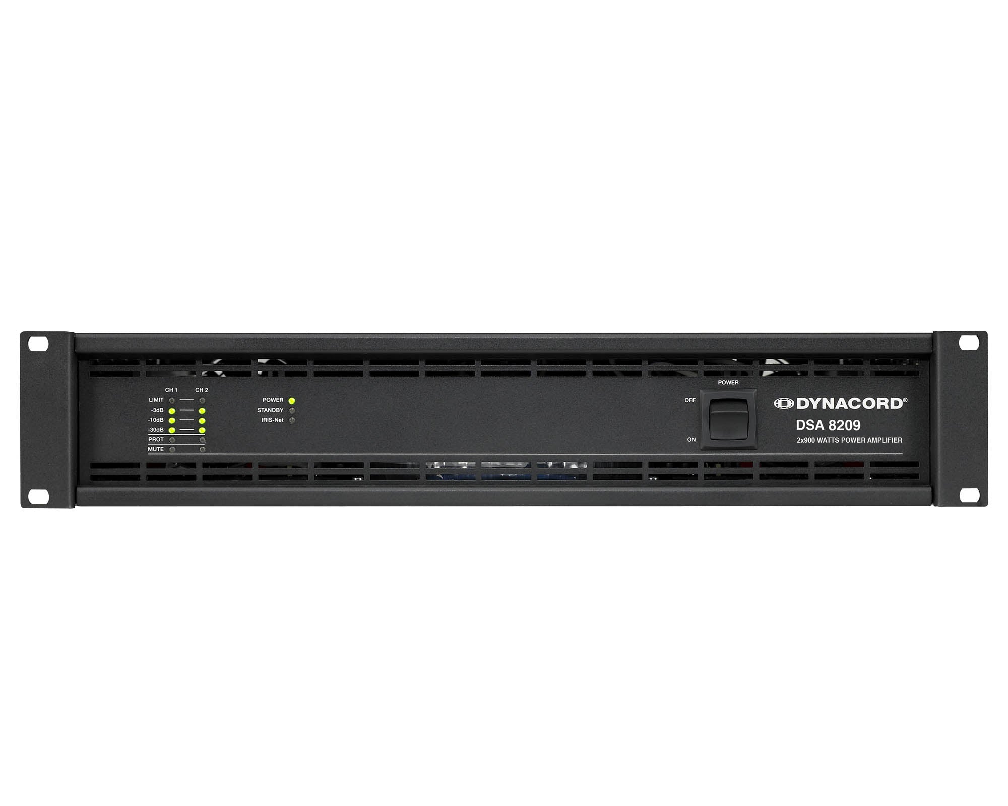 DYNDSA8209 - Dynacord DSA8209 Class H Power Amp with Remote Option 2x900W Image 1