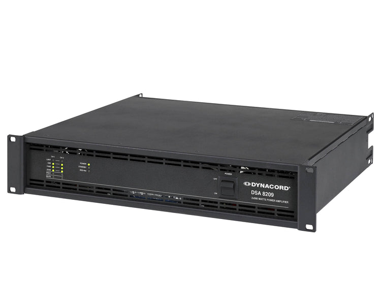 DYNDSA8209 - Dynacord DSA8209 Class H Power Amp with Remote Option 2x900W Image 2