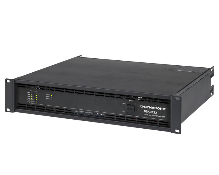 DYNDSA8212 - Dynacord DSA8212 Class H Power Amp with Remote Option 2x1200W Image 2
