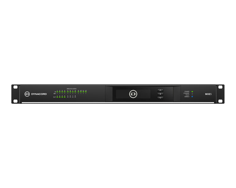 DYNMXE564 - Dynacord MXE5 64 DSP Matrix Mix Engine 12In or 8Out 64x64 Dante Channels Image 3