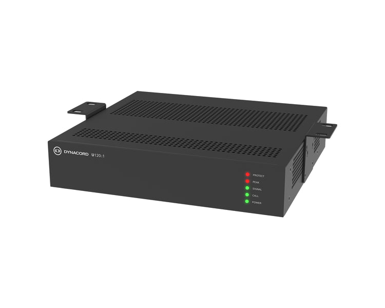 DYNU1201 - Dynacord U120:1 Power Amp 1Ch 120W 4ohm or 8ohm or 100V Half Rack 1U Image 5