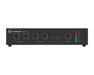 DYNU2401M - Dynacord U240:1M Mixer Amplifier 1Ch 240W 4ohm or 8ohm or 100V Half Rack 1U Image 1