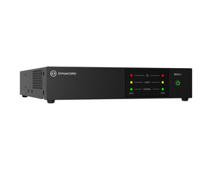 DYNV6002 - Dynacord V600:2 Power Amp 2Ch 600W powerTANK 4ohm or 8ohm or 100V Half Rack 1U Image 2