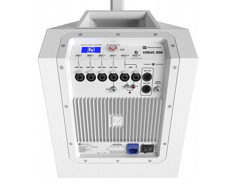 ELEE30MW - Electro-Voice EVOLVE 30M WHITE Column Speaker System 8Ch Mixer 10inch Sub and BT Image 5