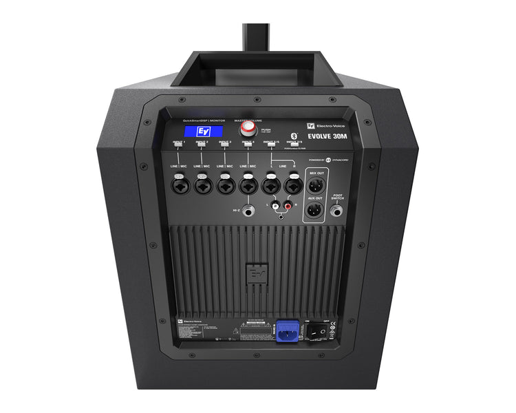 ELEE30M - Electro-Voice EVOLVE 30M BLACK Column Speaker System 8Ch Mixer 10inch Sub and BT Image 5