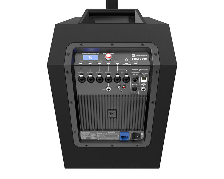 ELEE50MBBG - Electro-Voice *B GRADE* EVOLVE 50M BLACK Column Seaker System 8Ch Mixer and BT Image 8