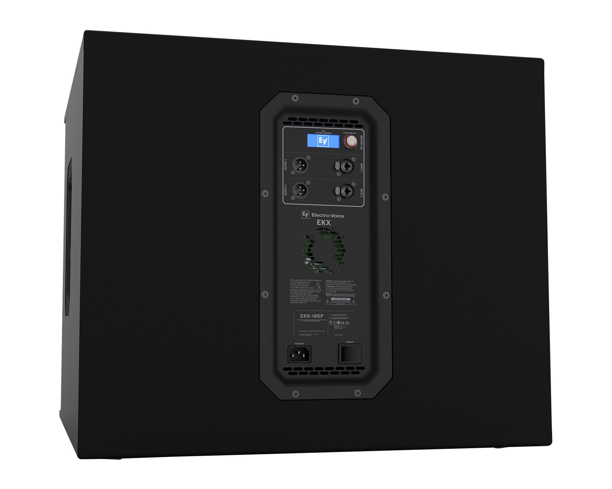 ELEEKX18SP - Electro-Voice EKX18SP 18inch Wood Enclosure Powered Subwoofer 1300W Image 2