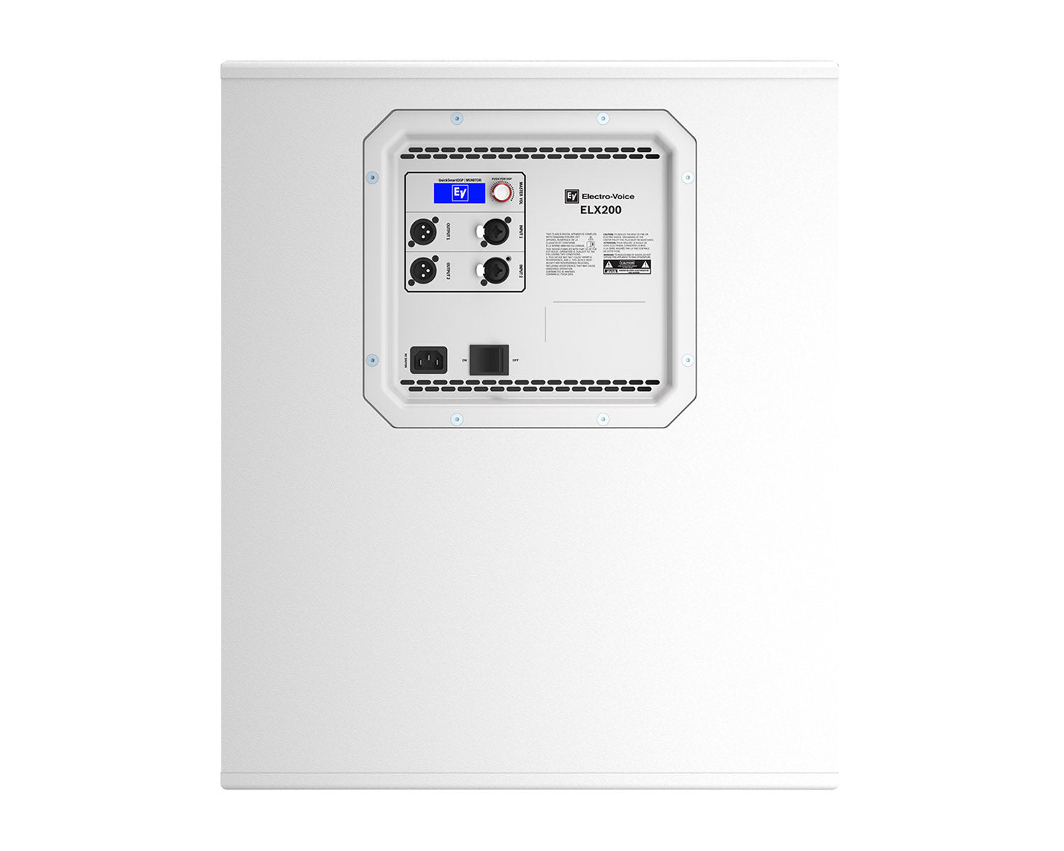 ELEELX20018SPW - Electro-Voice ELX200 18SP W 18inch Powered Subwoofer 1200W White Image 2