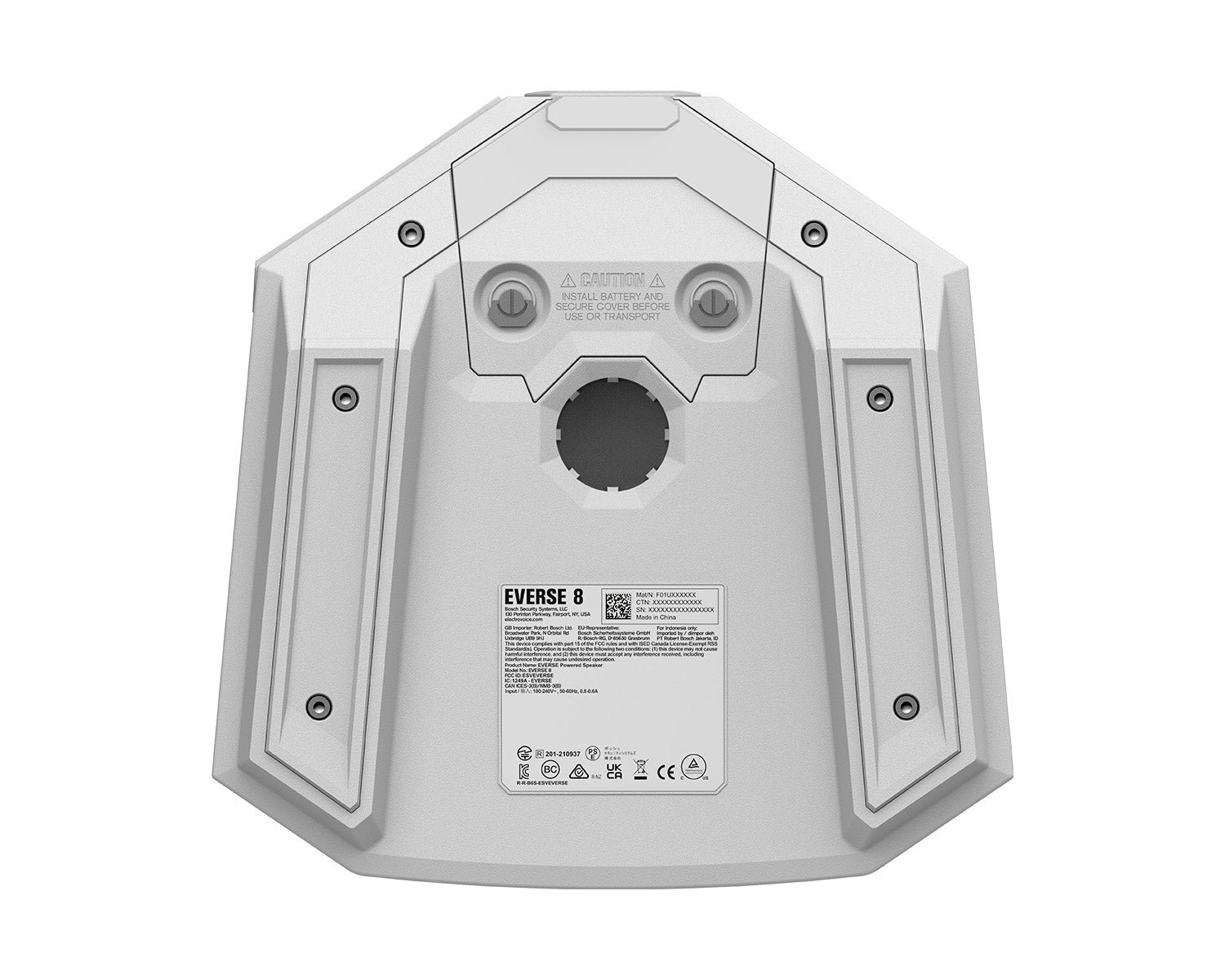 ELEEVE8W - Electro-Voice EVERSE 8 8inch Pro Battery Powered Loudspeaker and Bluetooth IP43 White Image 9