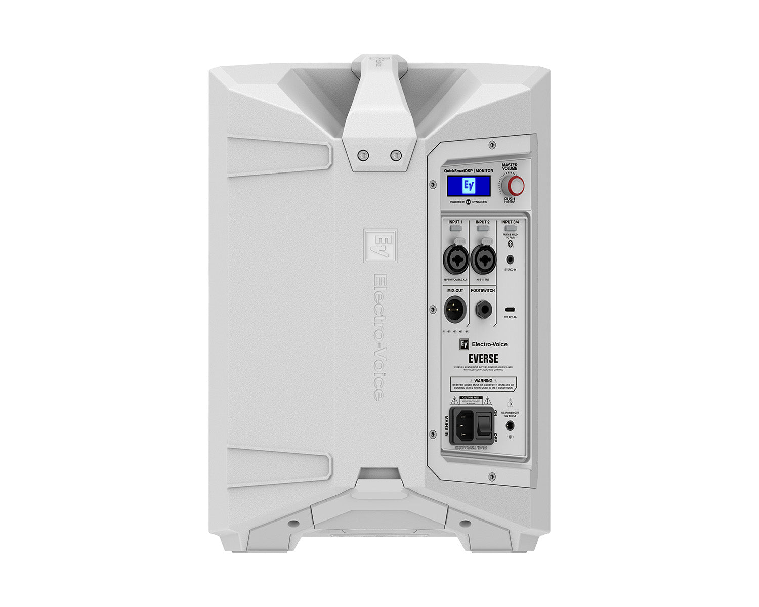 ELEEVE8W - Electro-Voice EVERSE 8 8inch Pro Battery Powered Loudspeaker and Bluetooth IP43 White Image 10