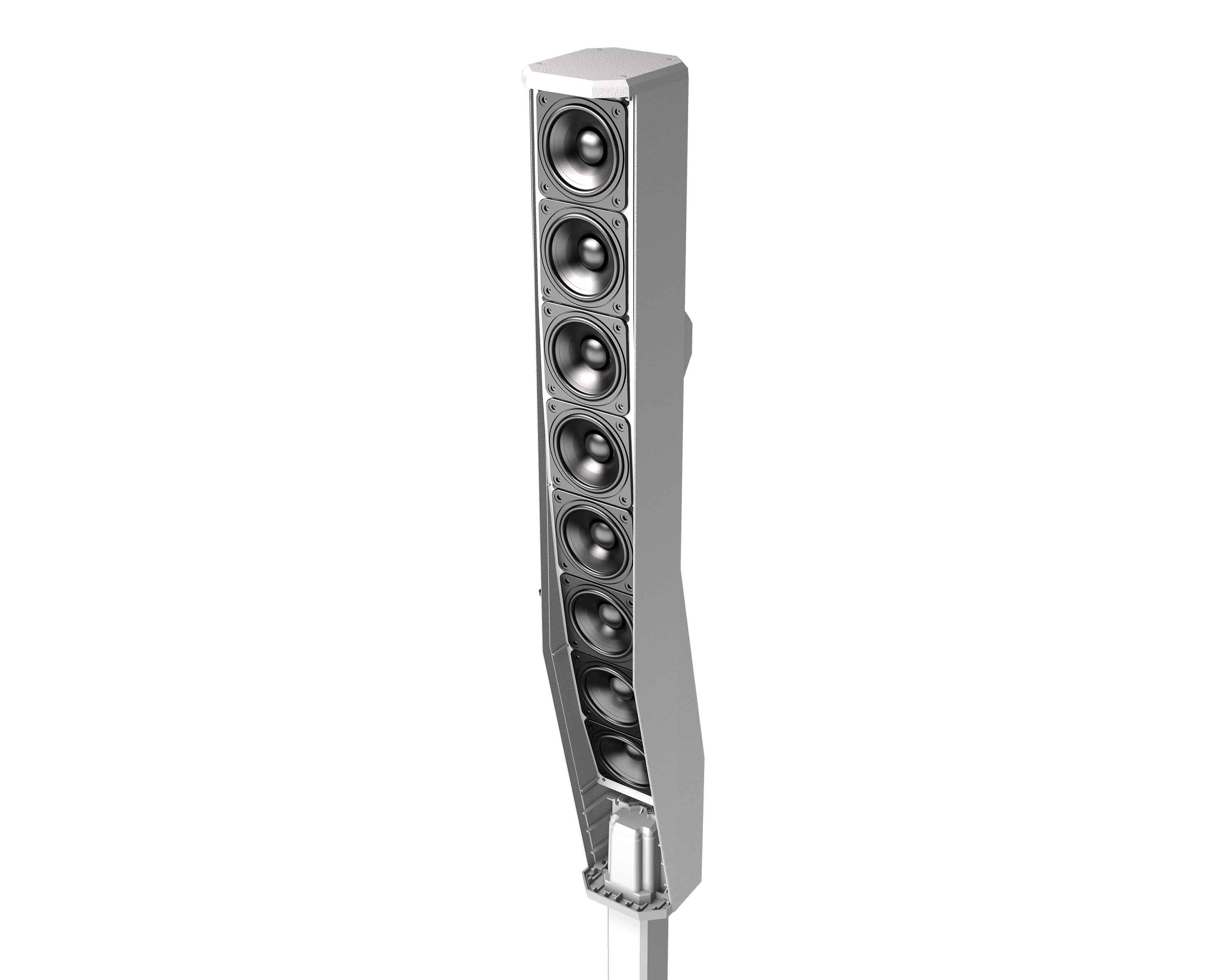 ELEEVOLVE50W - Electro-Voice EVOLVE 50 WHITE Column Speaker System with DSP 12inch Sub and BT Image 3