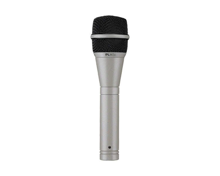 ELEPL80C - Electro-Voice PL80c Dynamic Supercardioid Vocal Microphone Ultra Low Noise Slv Image 1