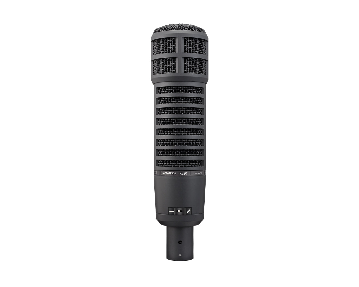 ELERE20B - Electro-Voice RE20 BLACK Cardioid Broadcast Microphone with Variable D Black Image 1