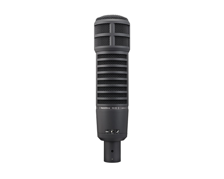 ELERE20B - Electro-Voice RE20 BLACK Cardioid Broadcast Microphone with Variable D Black Image 1