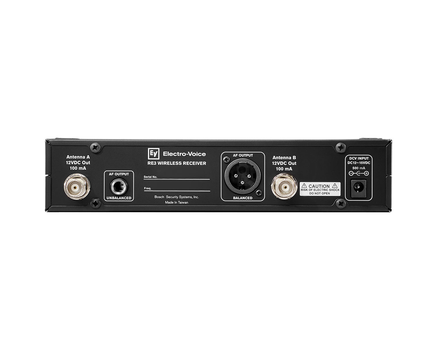 ELERE3RX8M - Electro-Voice RE3 RX 8M CH70 and Duplex Gap RE3 Half Rack Diversity Receiver Image 2